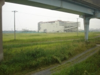 Costco Building as seen from the J.R (Japan Railways)