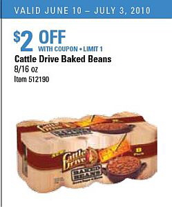 Cattle Drive Baked Beans Coupon